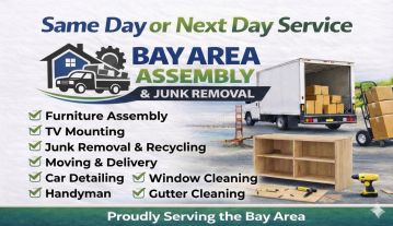 Bay Area Assembly and Junk Removal logo